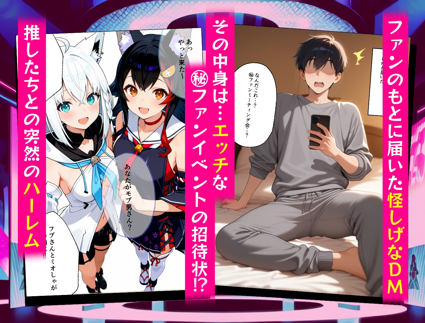 ゲマズ達のドスケベマル秘ファンサービス