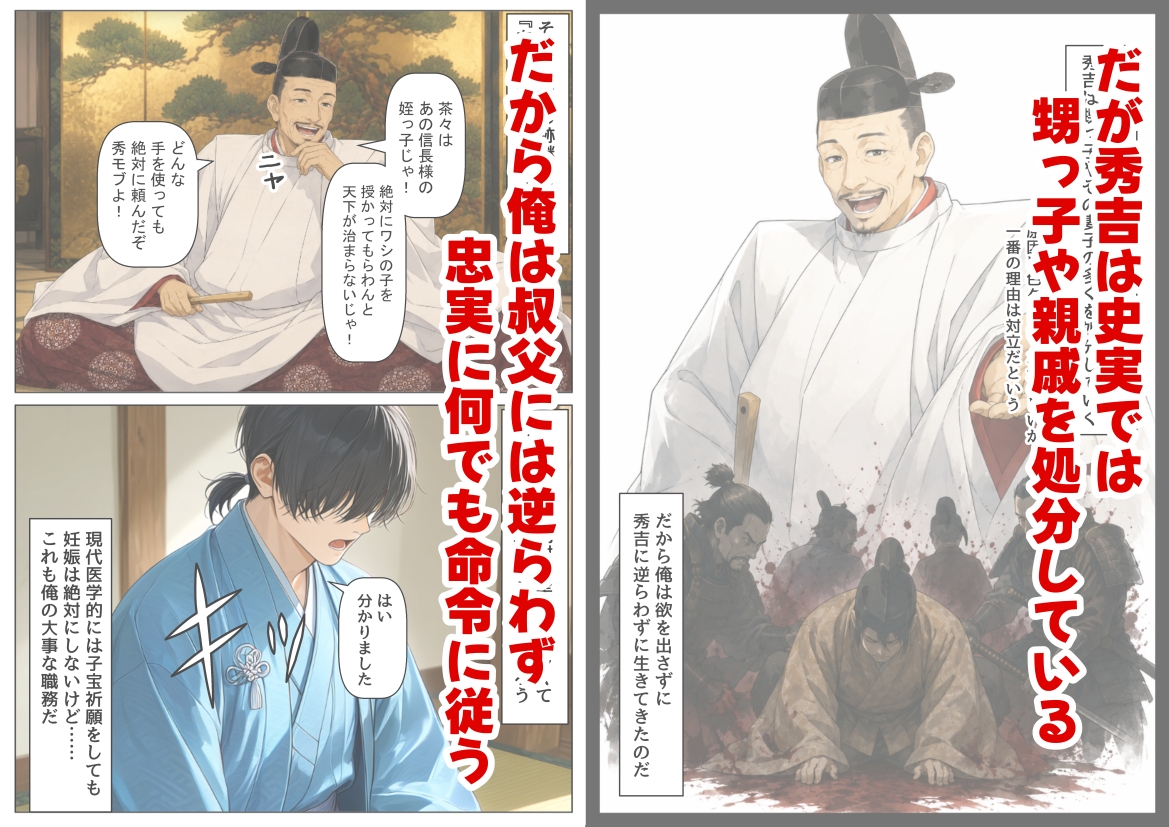 豊臣親戚！ ～秀吉の親戚に転生した～
