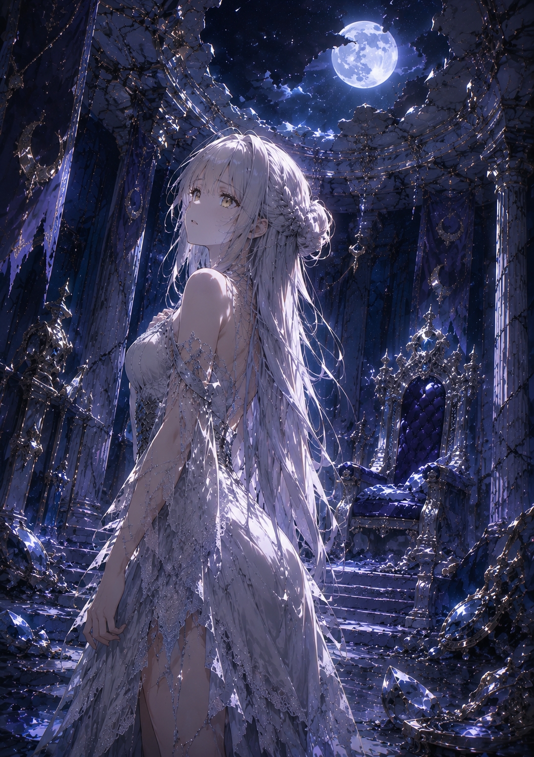 黒月の姫 ― Selene Lunaria ― 第一章「月なき王国の目覚め」