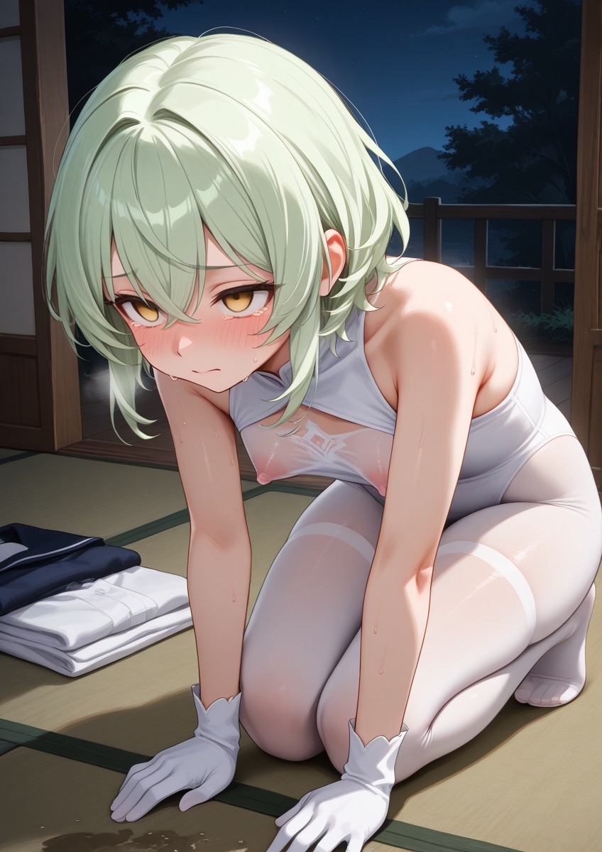特殊性癖シリーズ『No,22』 恥ずかしい格好の女の子が跪いて土下座するやつ Part3