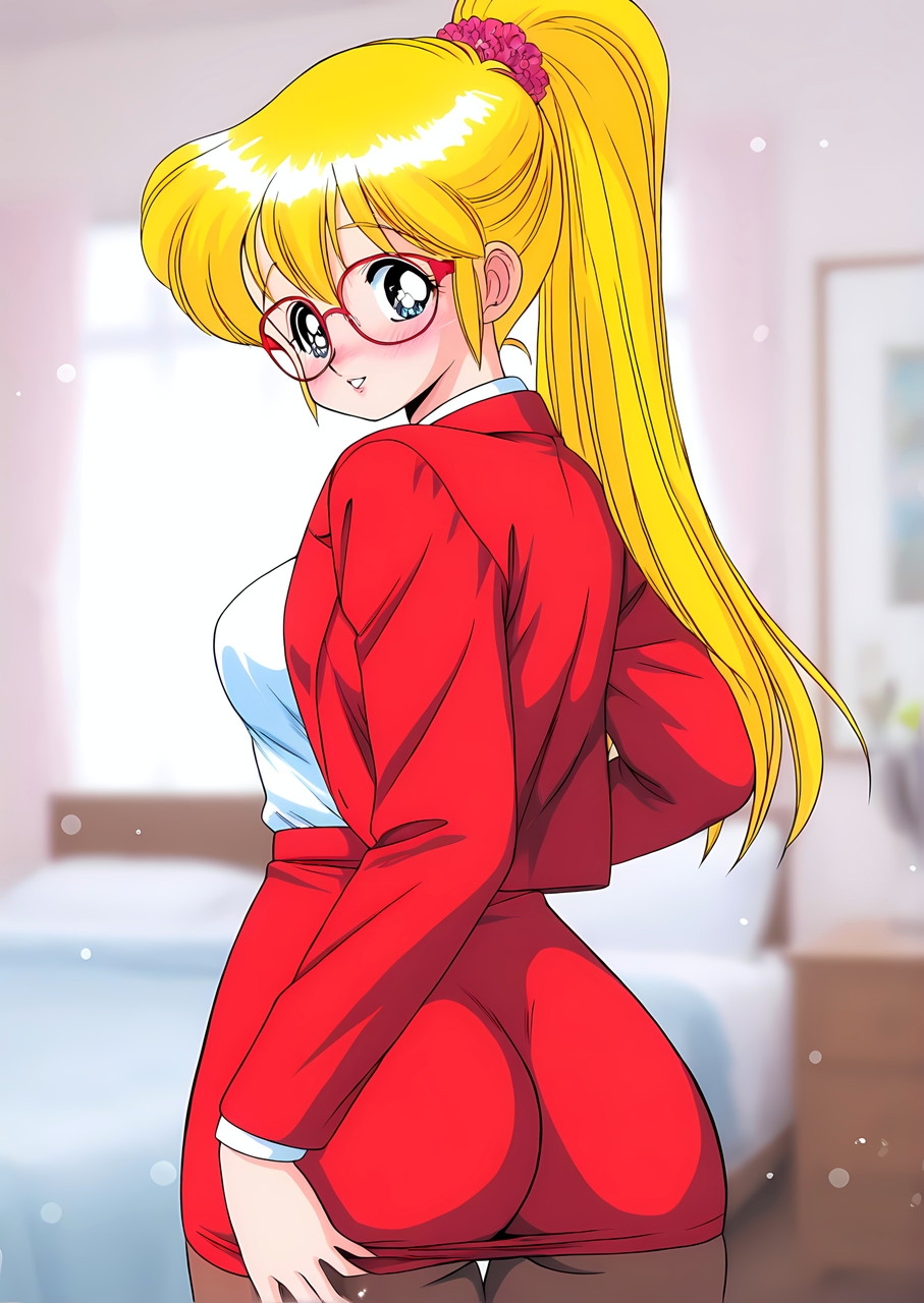 [AIイラストCG] ルナ先生とXXX