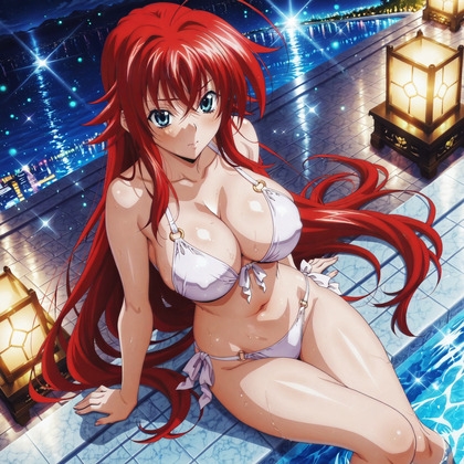 リアス・〇レモリーと夜デートでイチャラブ編