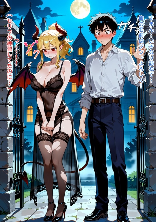 サキュバスと人間の禁断行為