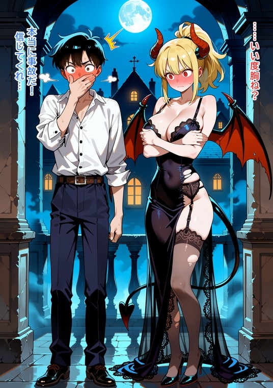 サキュバスと人間の禁断行為