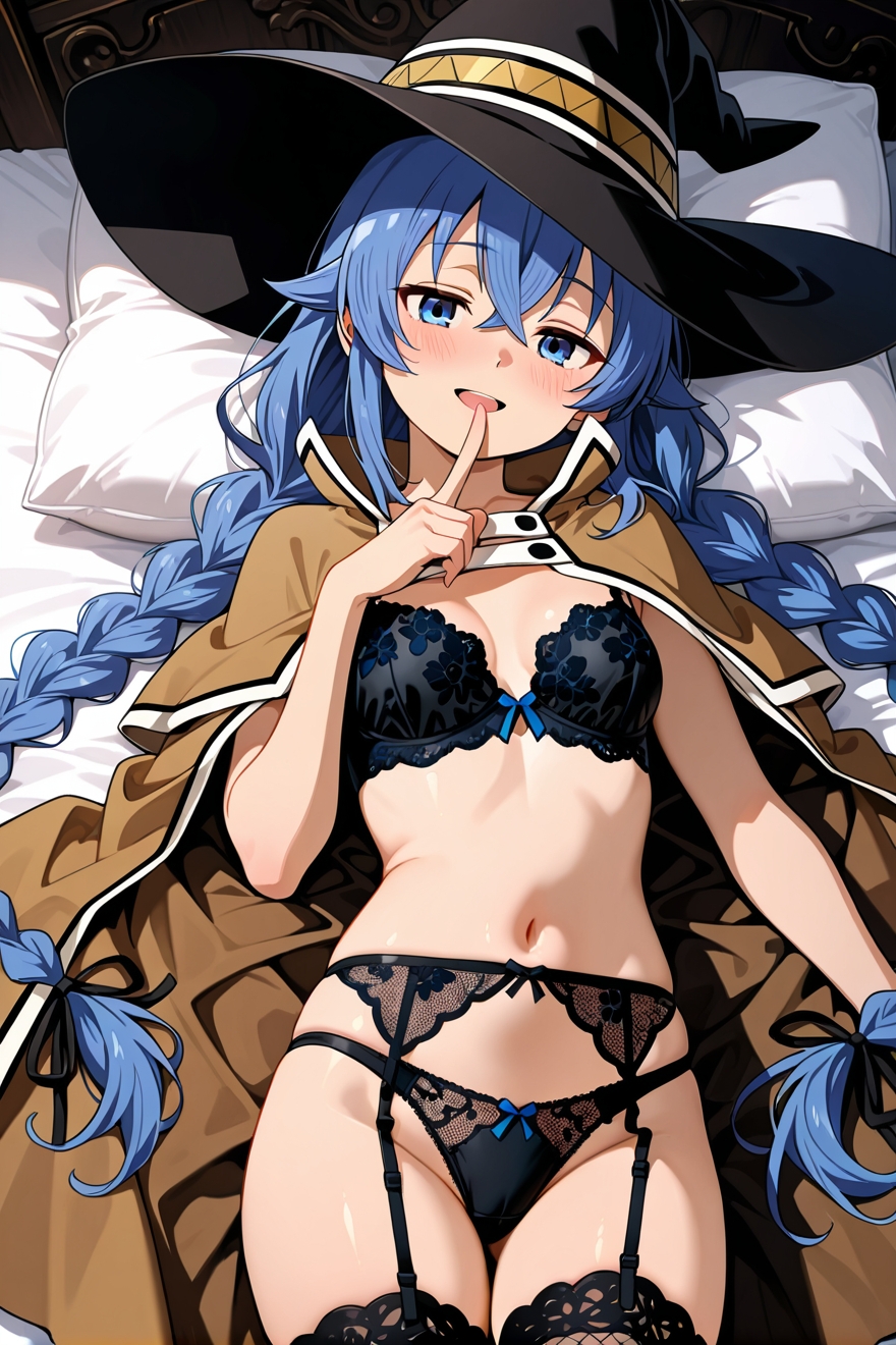 無◯転生 ロキシー コスプレランジェリーグラビア&コスプレヌードSEX集