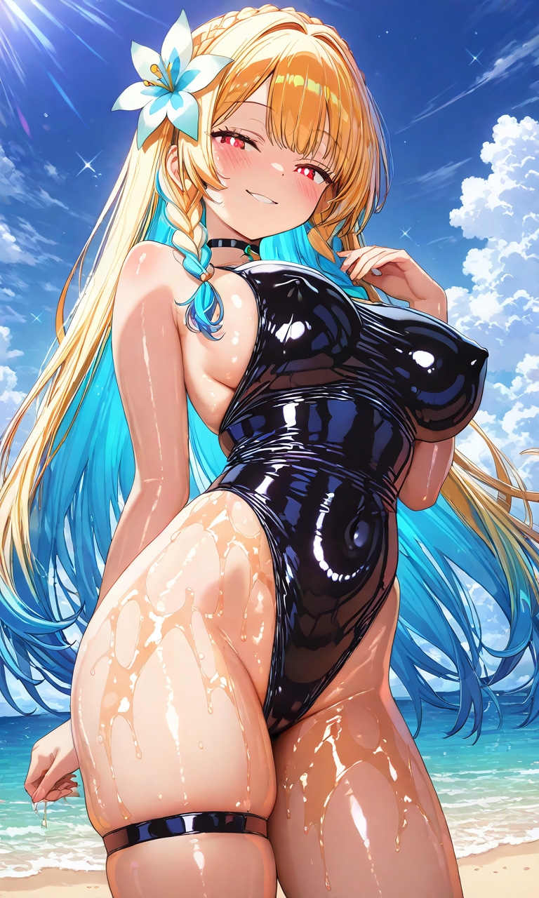 AI水着美女イラスト集14