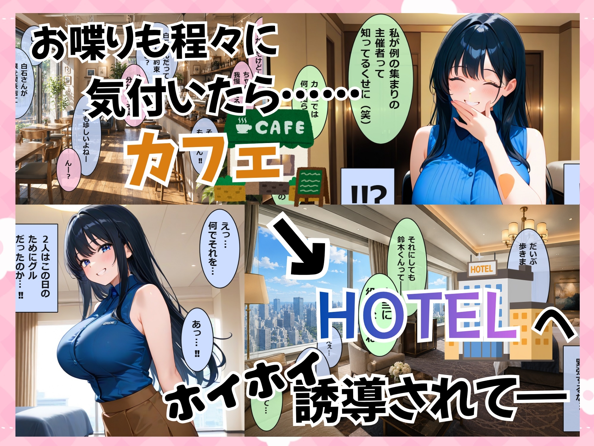 カワイイあの子はホントはビッチ！3～社長令嬢の週末男遊び～