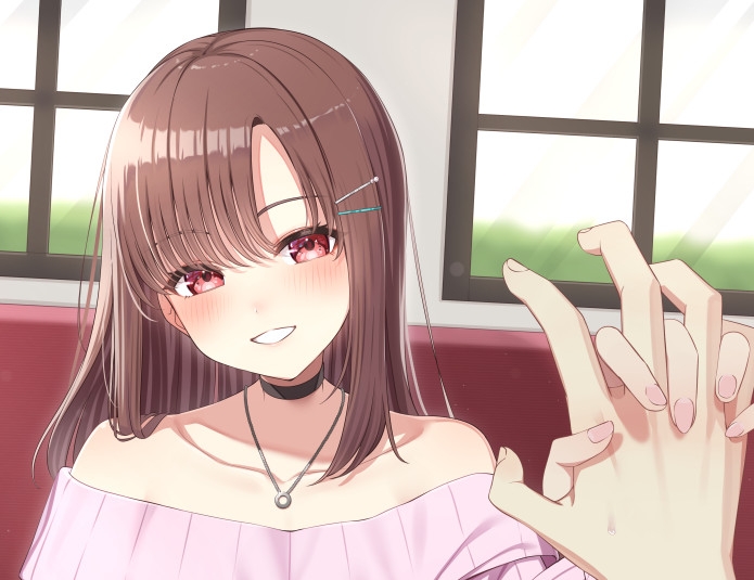 先輩ギャルに口説かれまくって、あまあま彼女ができました