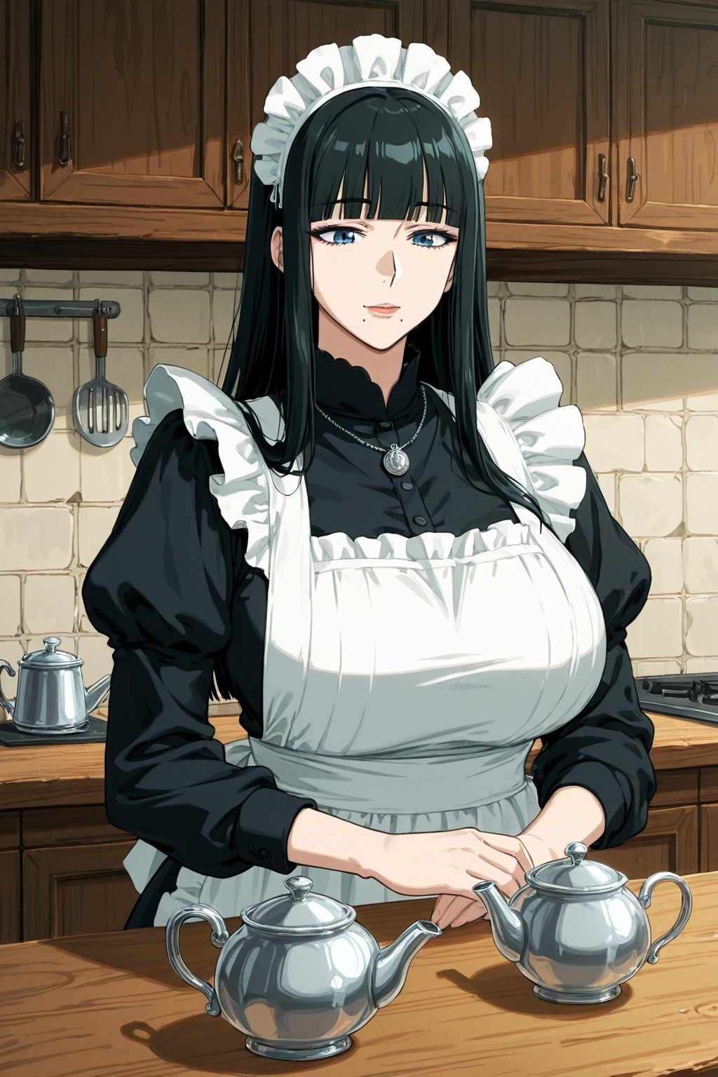 爆乳メイドと子づくりする毎日 ～住み込みのお姉さんに中出し～【CG集302枚】
