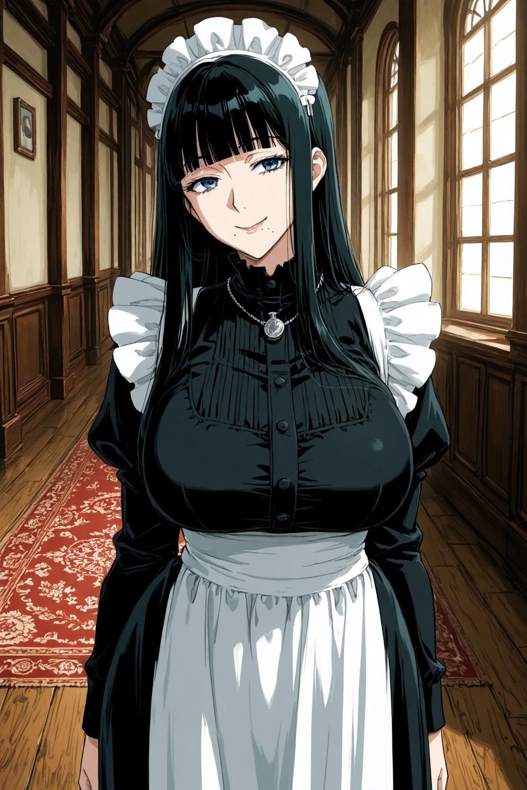 爆乳メイドと子づくりする毎日 ～住み込みのお姉さんに中出し～【CG集302枚】