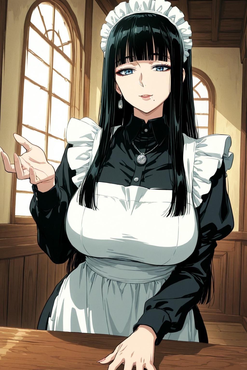 爆乳メイドと子づくりする毎日 ～住み込みのお姉さんに中出し～【CG集302枚】