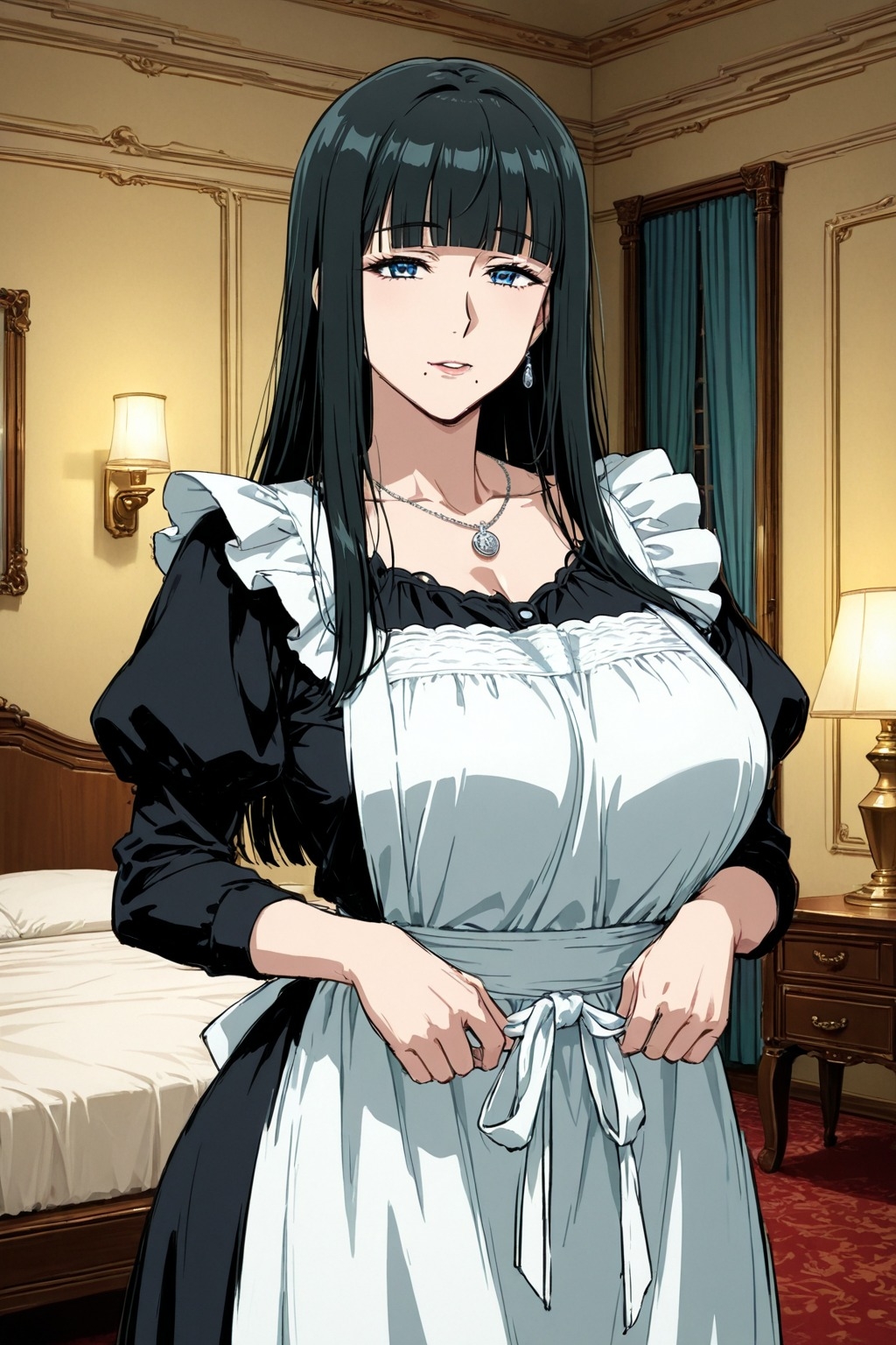 爆乳メイドと子づくりする毎日 ～住み込みのお姉さんに中出し～【CG集302枚】