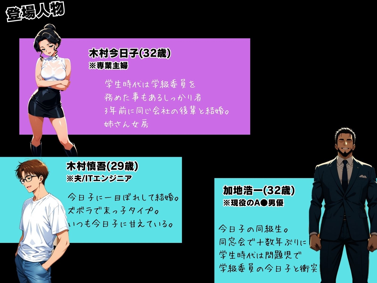 【1話無料】ねとられ同窓会(前編)～現役A●男優の標的は熟れた人妻の肉体～
