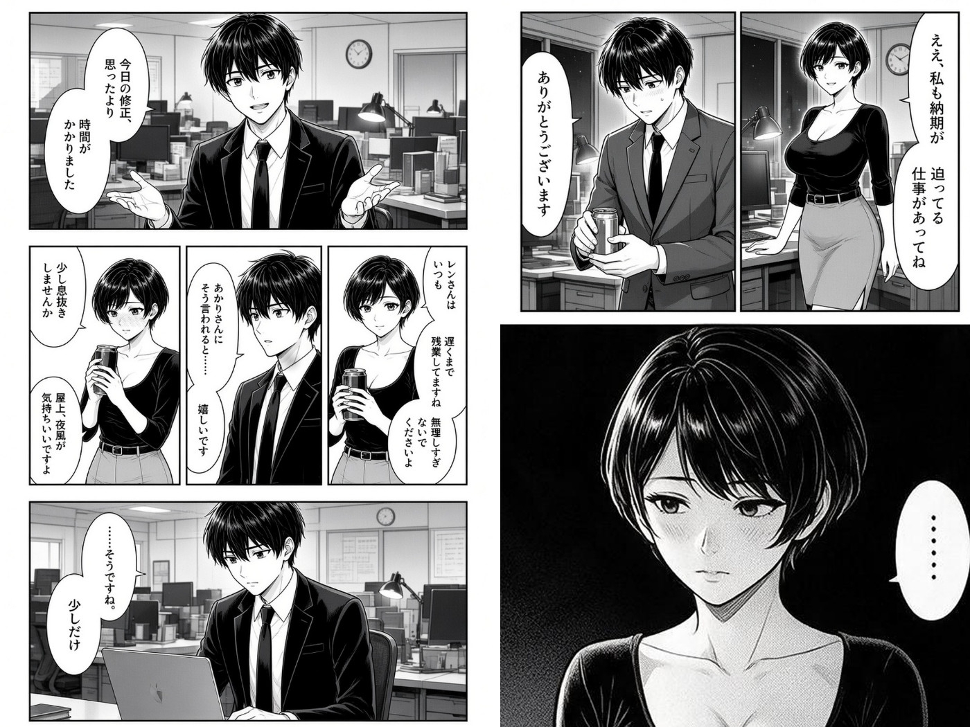 勝気ママの甘い弱点 〜ママの過去へ嫉妬中⁉～