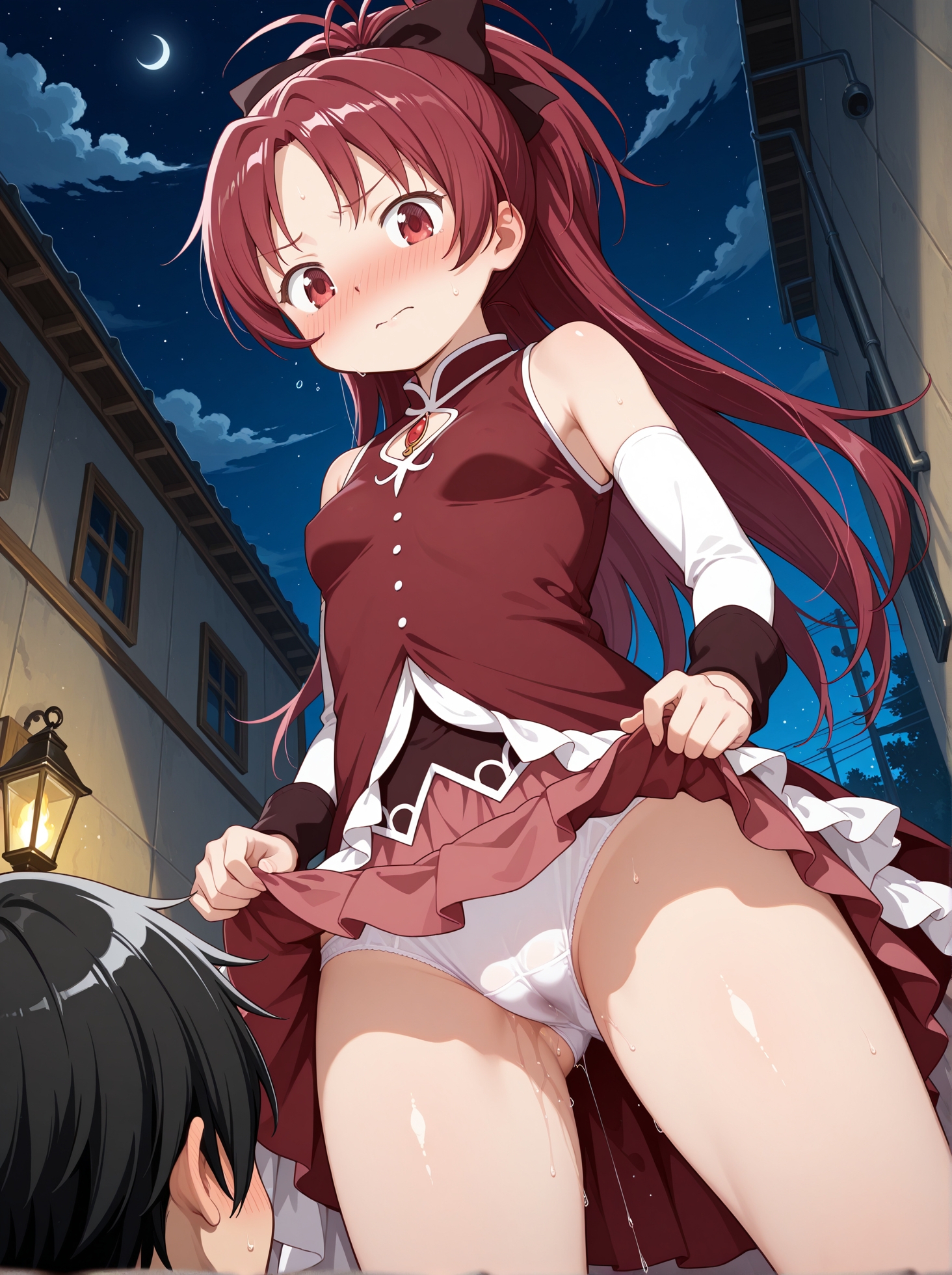 路地裏とホテルで佐○杏子と