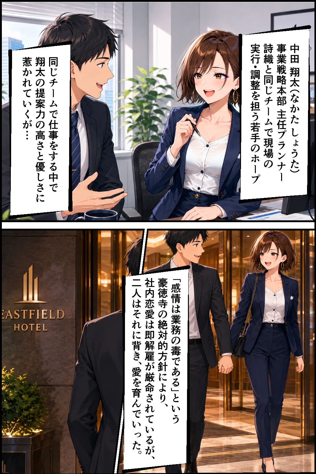 社内NTR調教 部下の彼女を奪い、極上のメスに仕立て上げる
