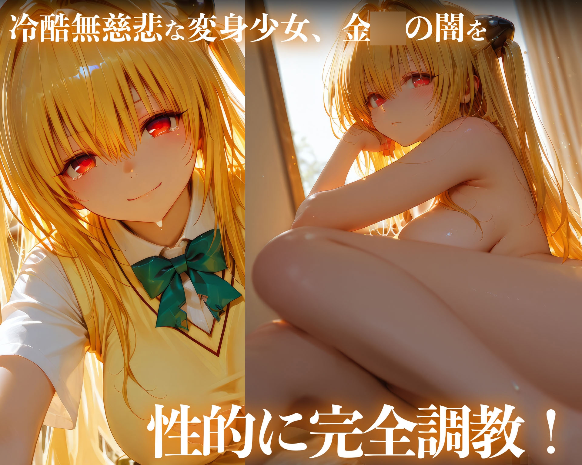 【イラスト+アニメ付き】金〇の闇、服従！冷酷な変身少女肉便器調教記録録 〜ヤミの極上おま●こ24時間搾精耐久〜