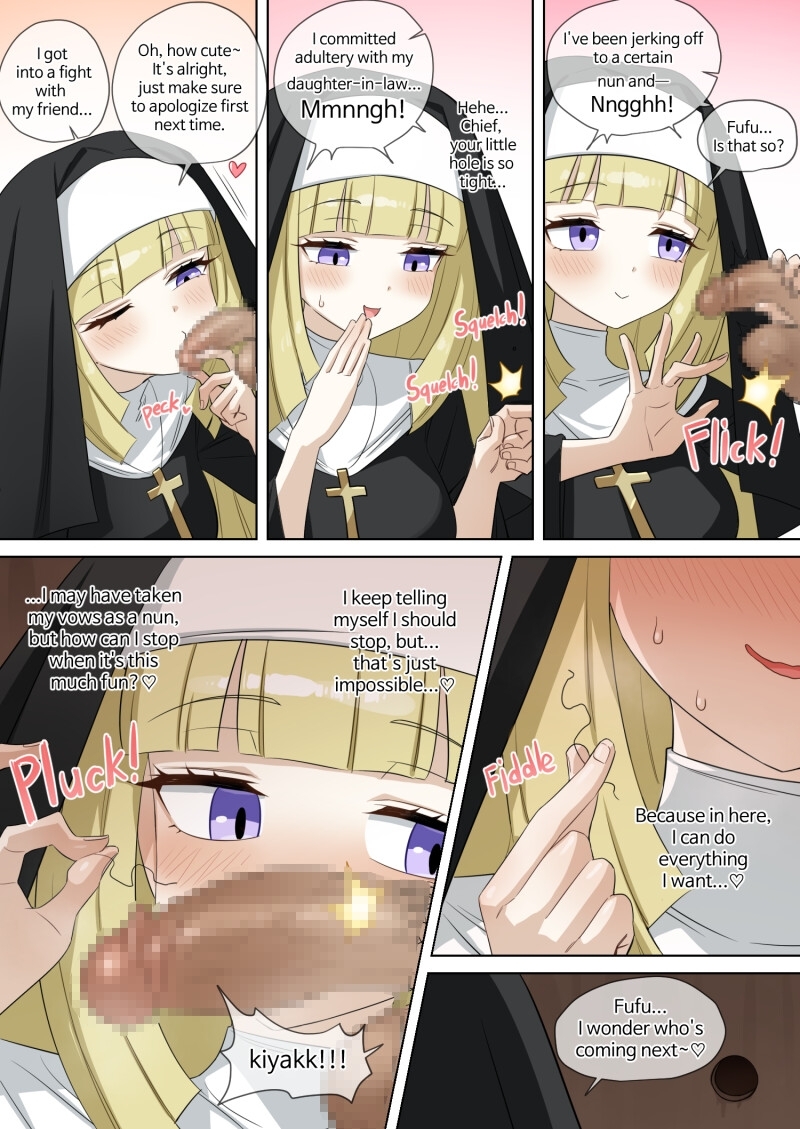 The nun who tricks her Step Brother