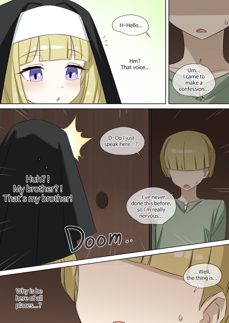 The nun who tricks her Step Brother