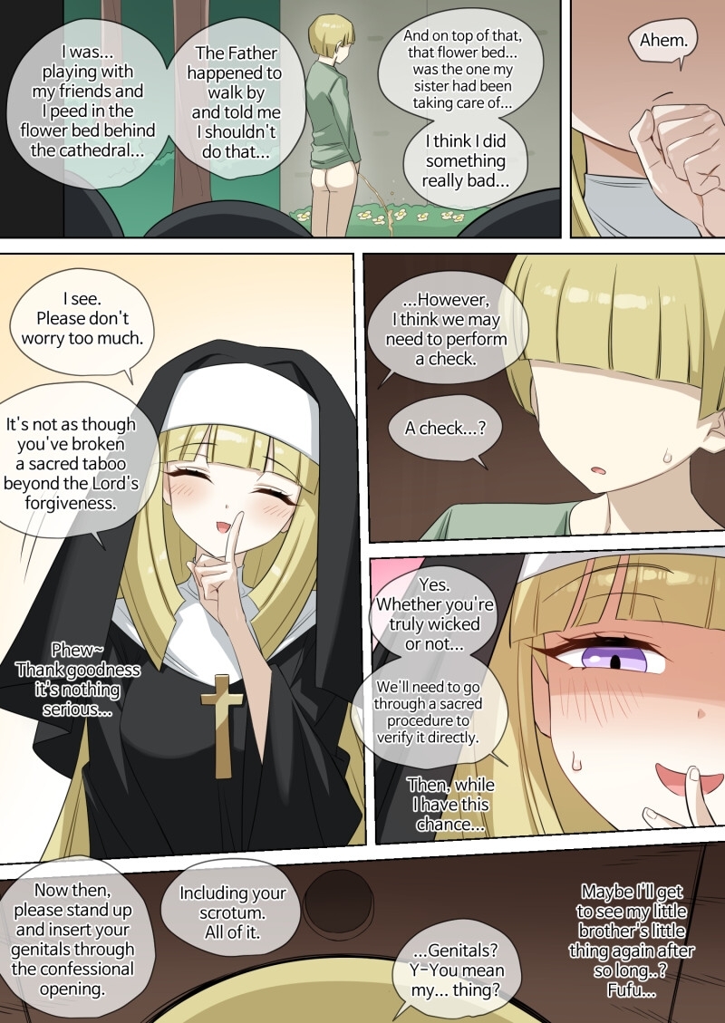 The nun who tricks her Step Brother