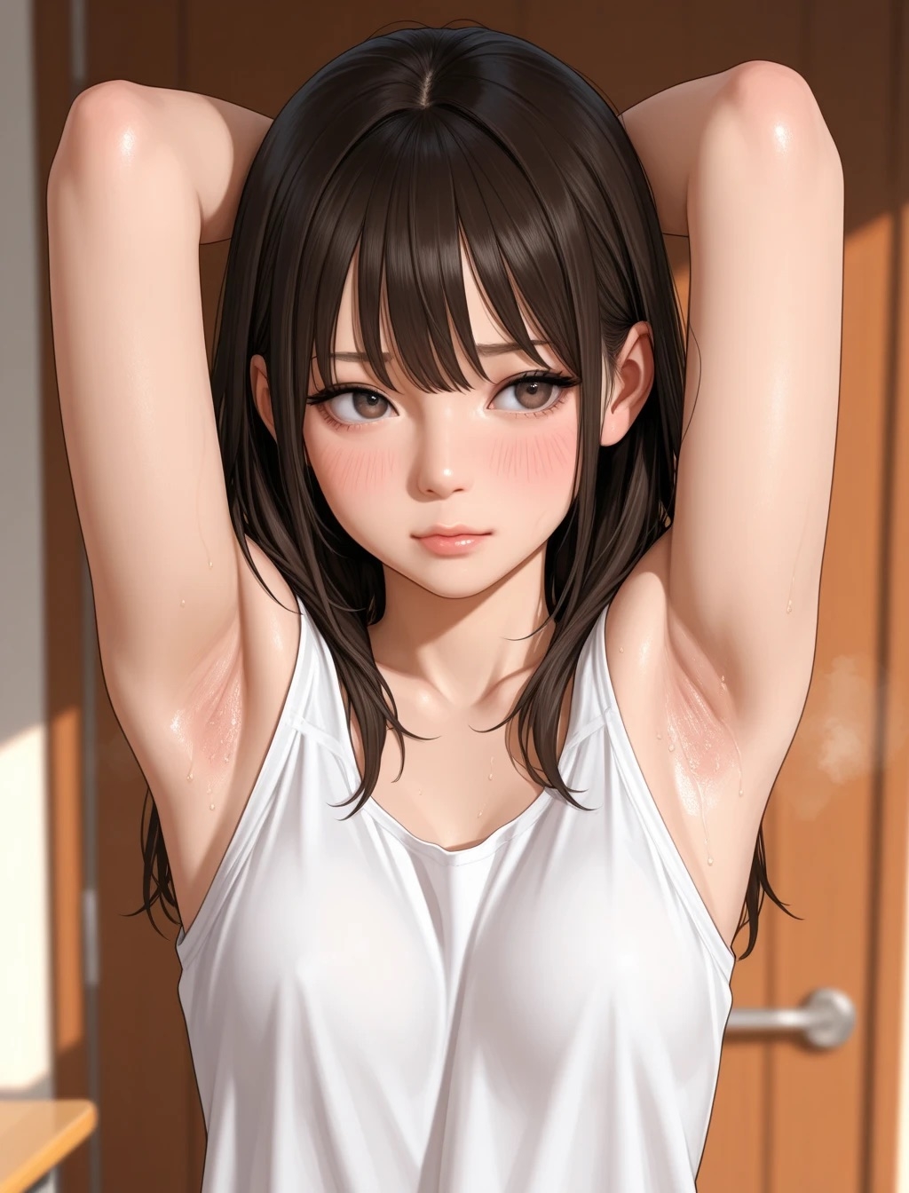 女の子のワキ