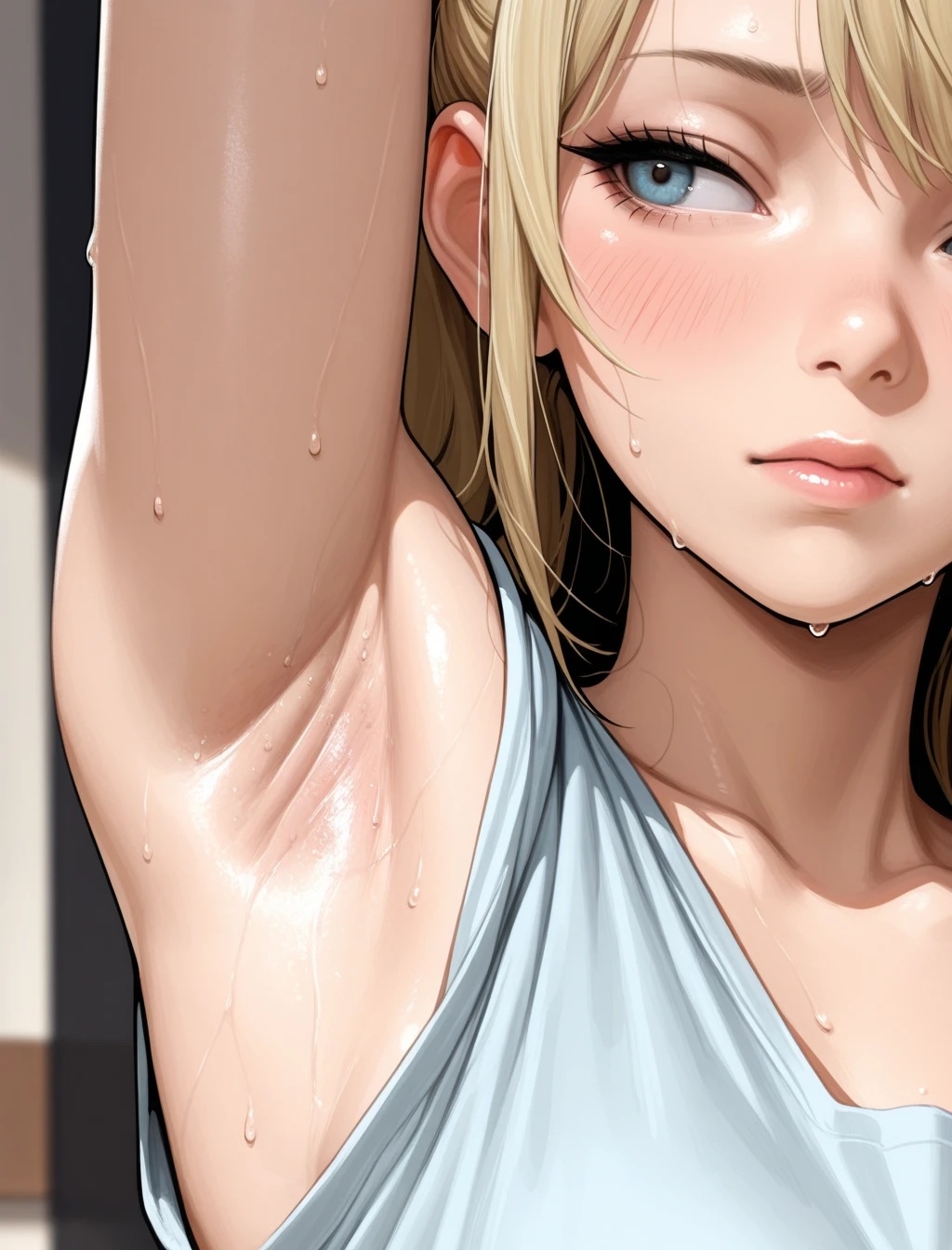 女の子のワキ