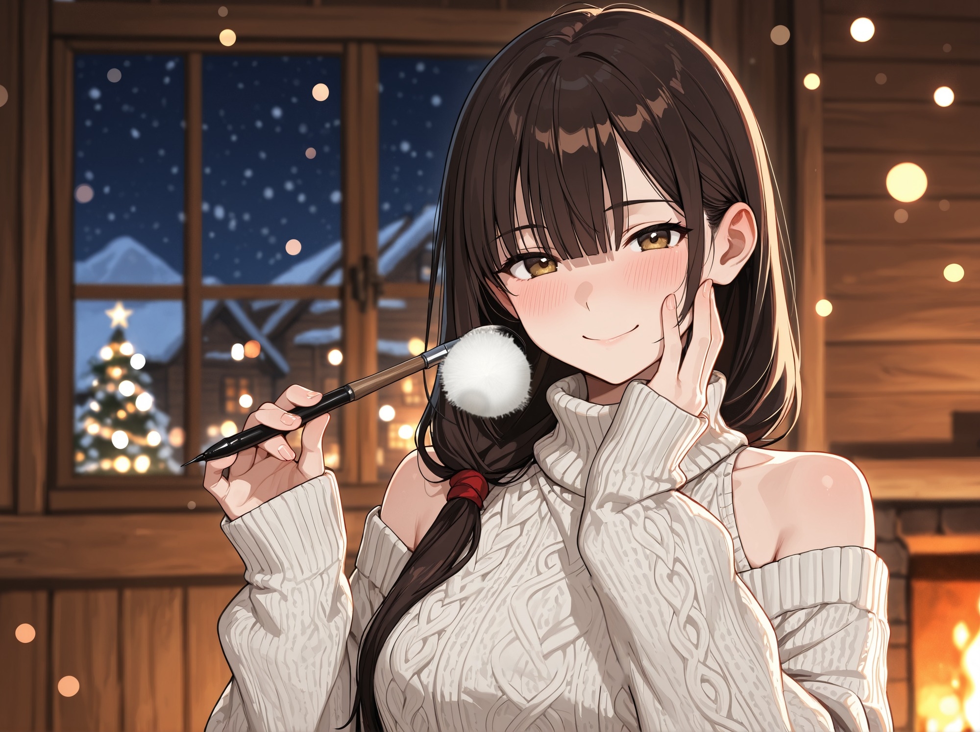 聖夜のコテージ ひなたの甘やかし耳かきASMR ～雪に降りこめられた夜、二人きりで～