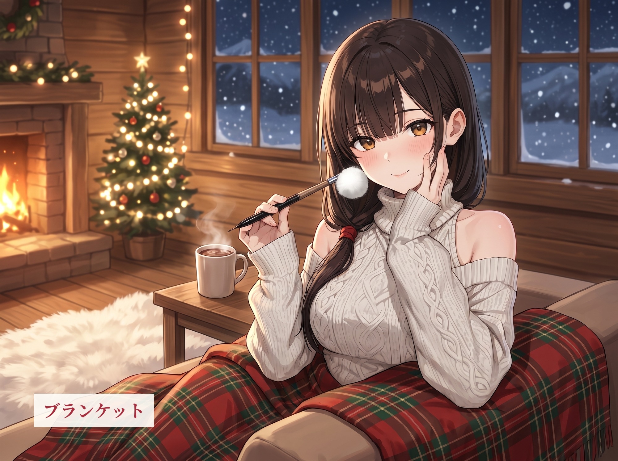 聖夜のコテージ ひなたの甘やかし耳かきASMR ～雪に降りこめられた夜、二人きりで～
