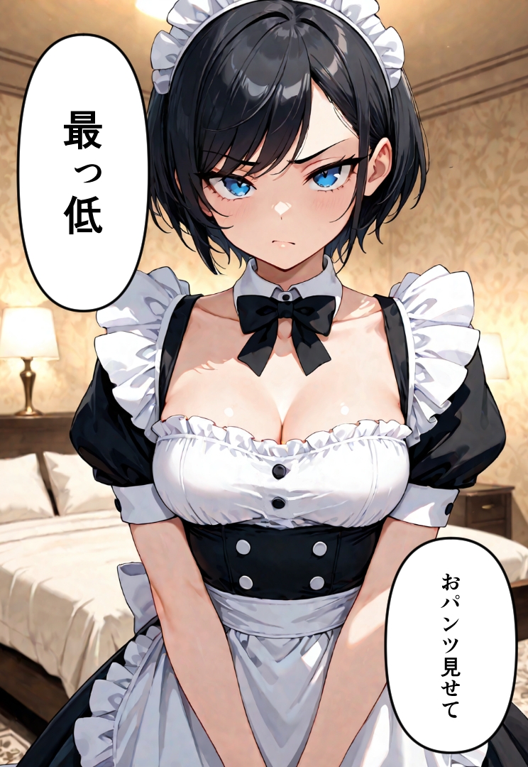 ツンツンメイドとやってみた
