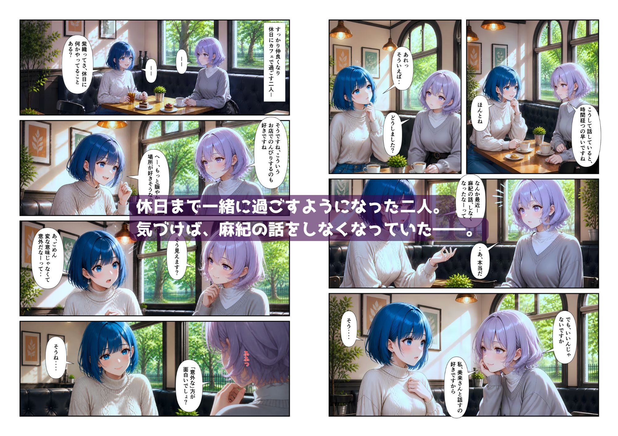 「百合・トライアングル2」～元カノと今カノ、惹かれあうふたり～