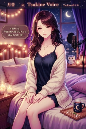 【膝枕・甘やかし】お疲れさま、今夜は私の膝で甘えてね ～耳かきと添い寝～【癒やし囁きボイス】