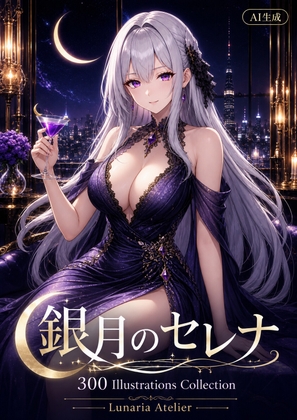 【AI生成】銀月のセレナ 300 Illustrations Collection