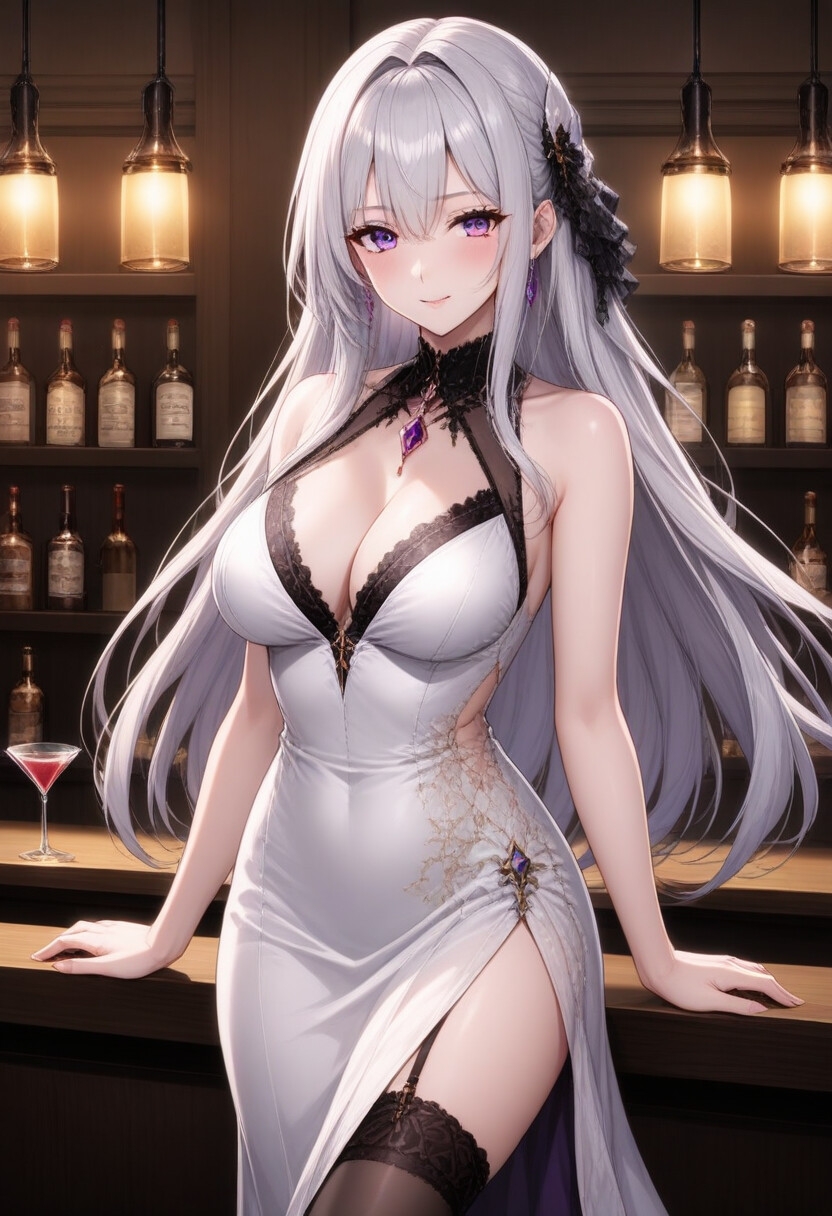 【AI生成】銀月のセレナ 300 Illustrations Collection