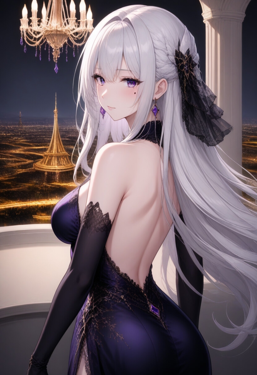 【AI生成】銀月のセレナ 300 Illustrations Collection