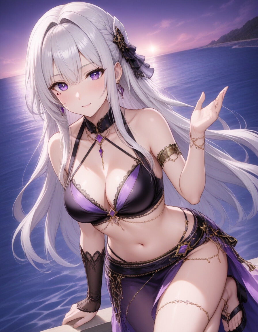 【AI生成】銀月のセレナ 300 Illustrations Collection