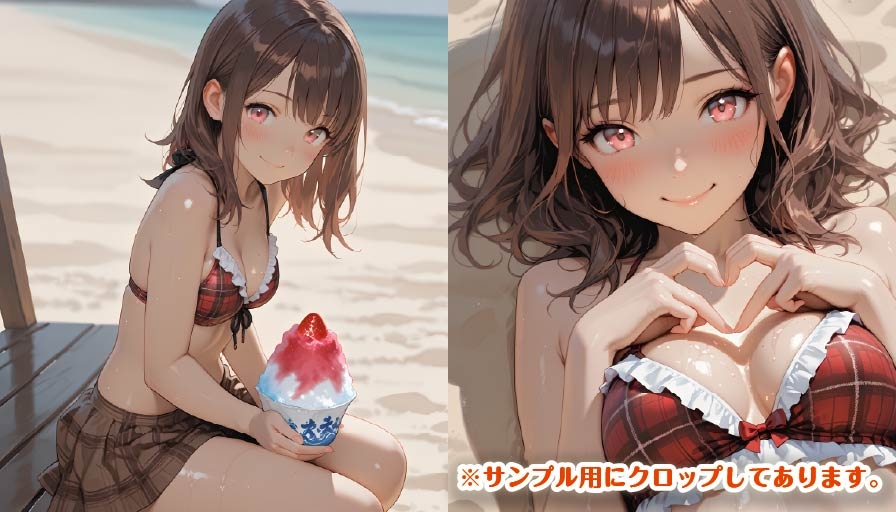 【4K】天乃のメイド ビキニフェスティバル シオン編