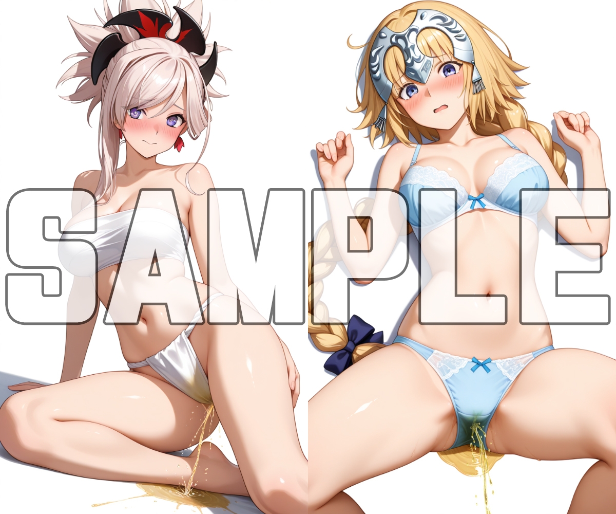 おもらし下着コレクション【F○te/〇rand 〇rder 01】