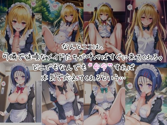 メイドさんデリバリー専門店!!メイドさんの本気SEX、非公開。～西○寺春菜&金○の闇編～
