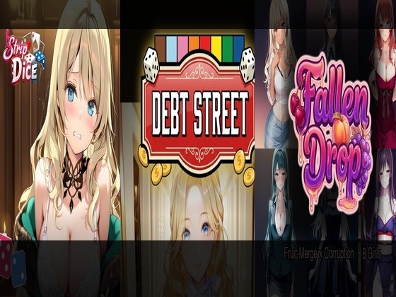 【3本セット】高慢女屈服コレクション ～気位の高い女たちが金と勝負で堕ちる～ Strip Dice / Debt Street / Fallen Drop