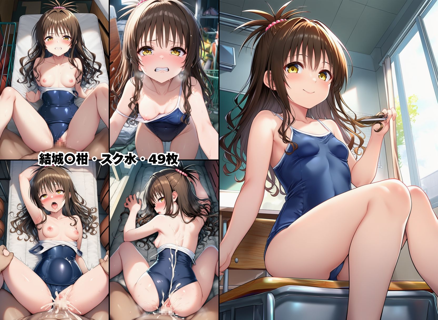 文化祭のコスプレでTo●OVEるヒロインが寝取られた