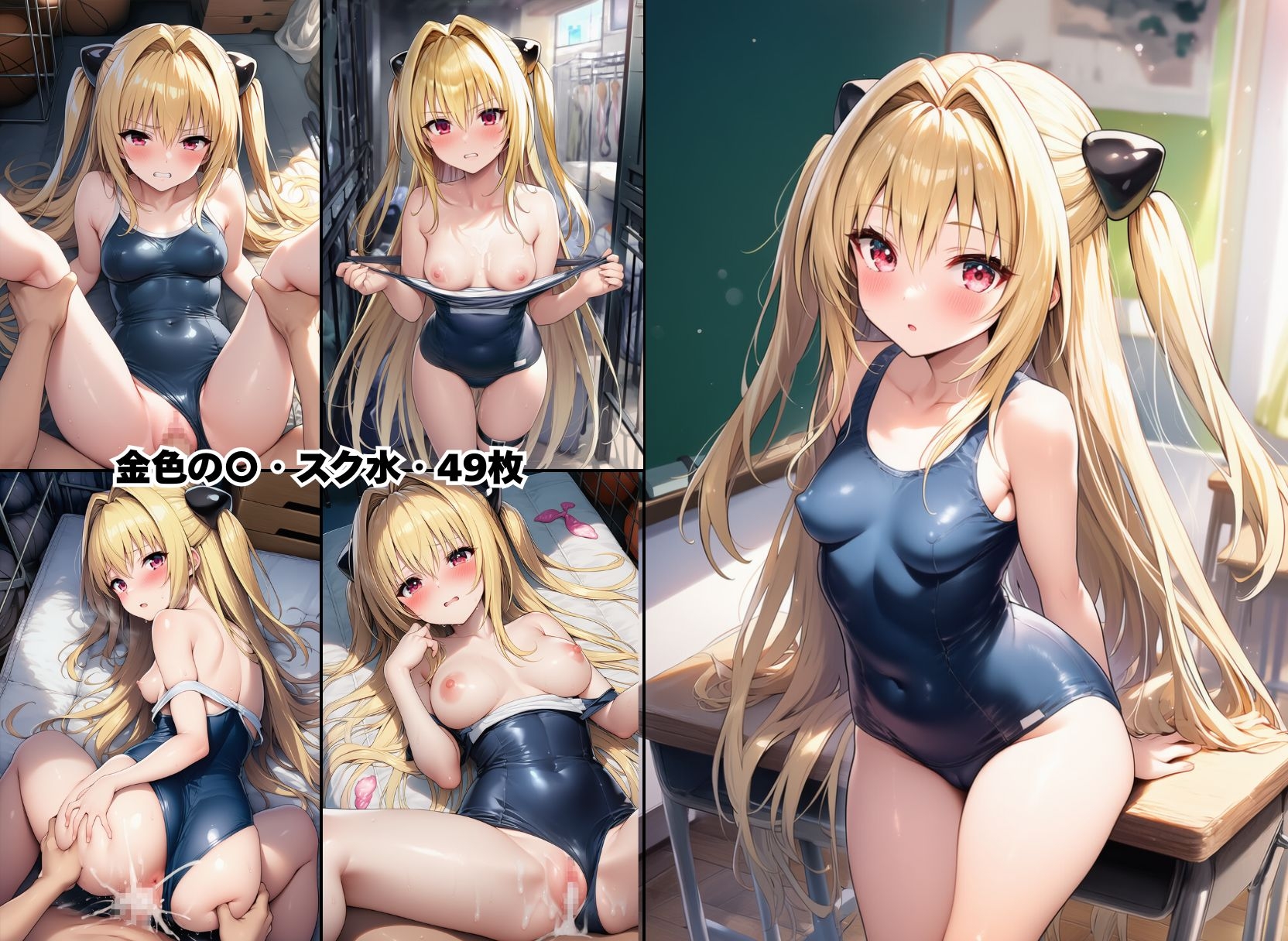 文化祭のコスプレでTo●OVEるヒロインが寝取られた