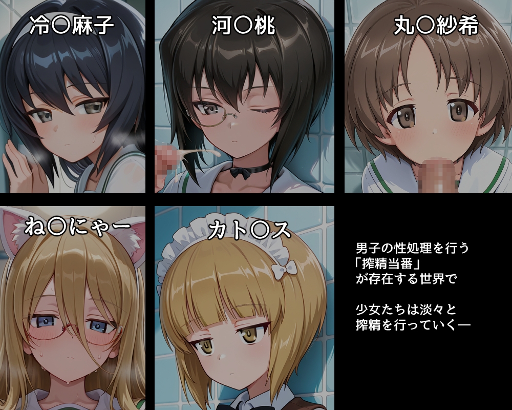 ハメパン〇ァー ~無表情で事務的搾精編~
