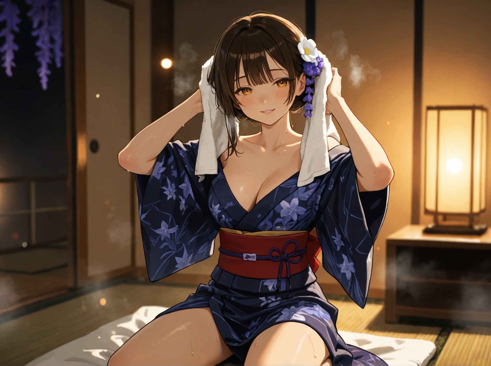 【看板娘×湯上がり膝枕】あやかの湯宿ささやき日記 第十七夜 湯上がりの耳かき【耳かき・囁きASMR】