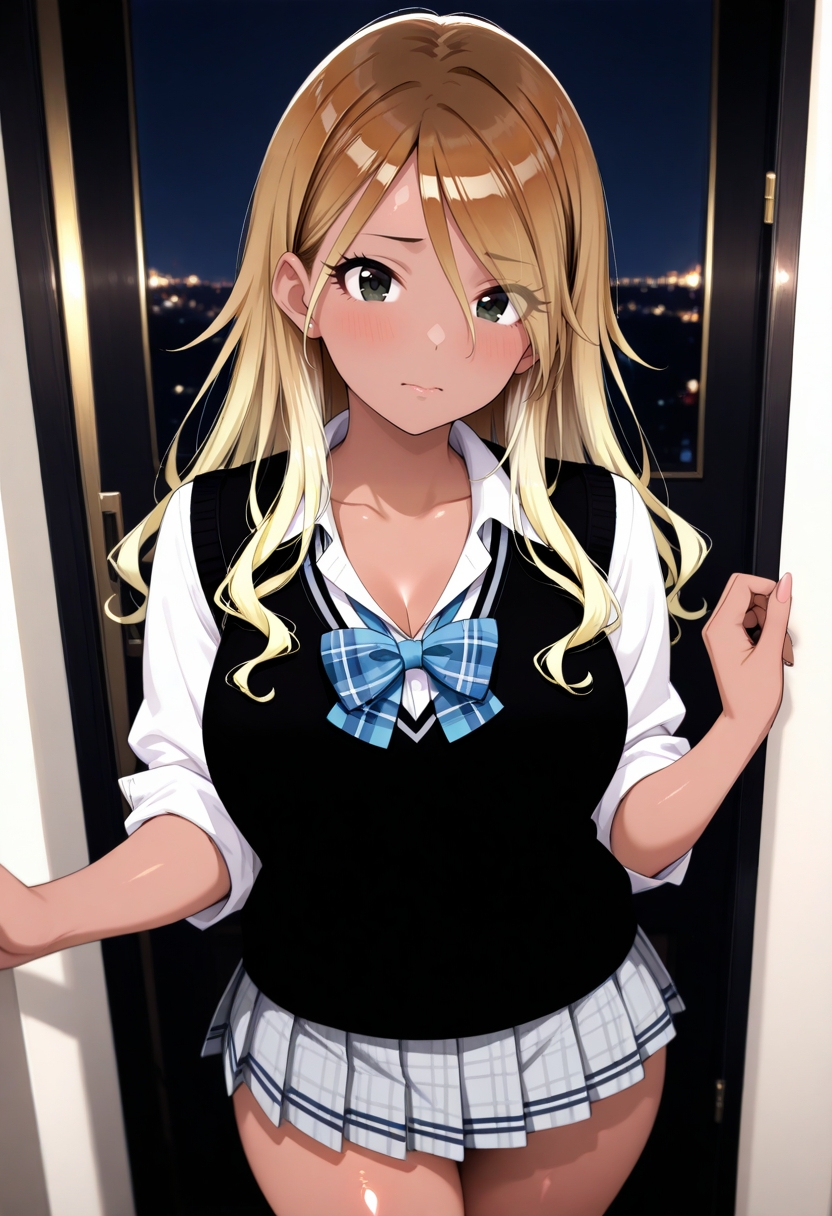 金髪黒ギャル 〜女性用風俗で絶頂〜