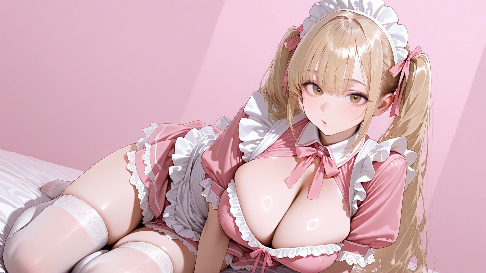【4K】爆乳メイドの性奉仕。濃厚あまあま中出しセックス