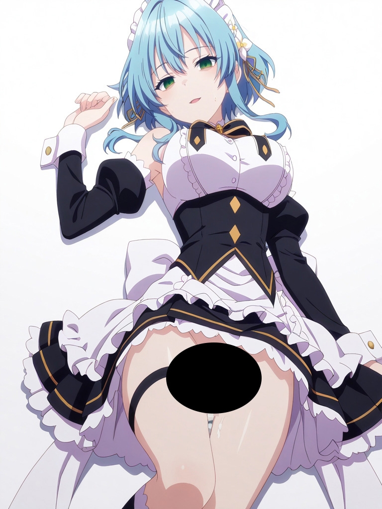 『ひ●こまり吸血姫の悶々』ヒロイン脱がしてみた ムキムキ色黒モブ スマホでも見やすい縦型 シチュエーション&クオリティ厳選450枚！