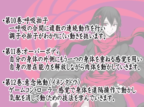 意識体術 斬 極意指南書 其の肆 (意識体術2まとめパック4 第10～12巻セット)