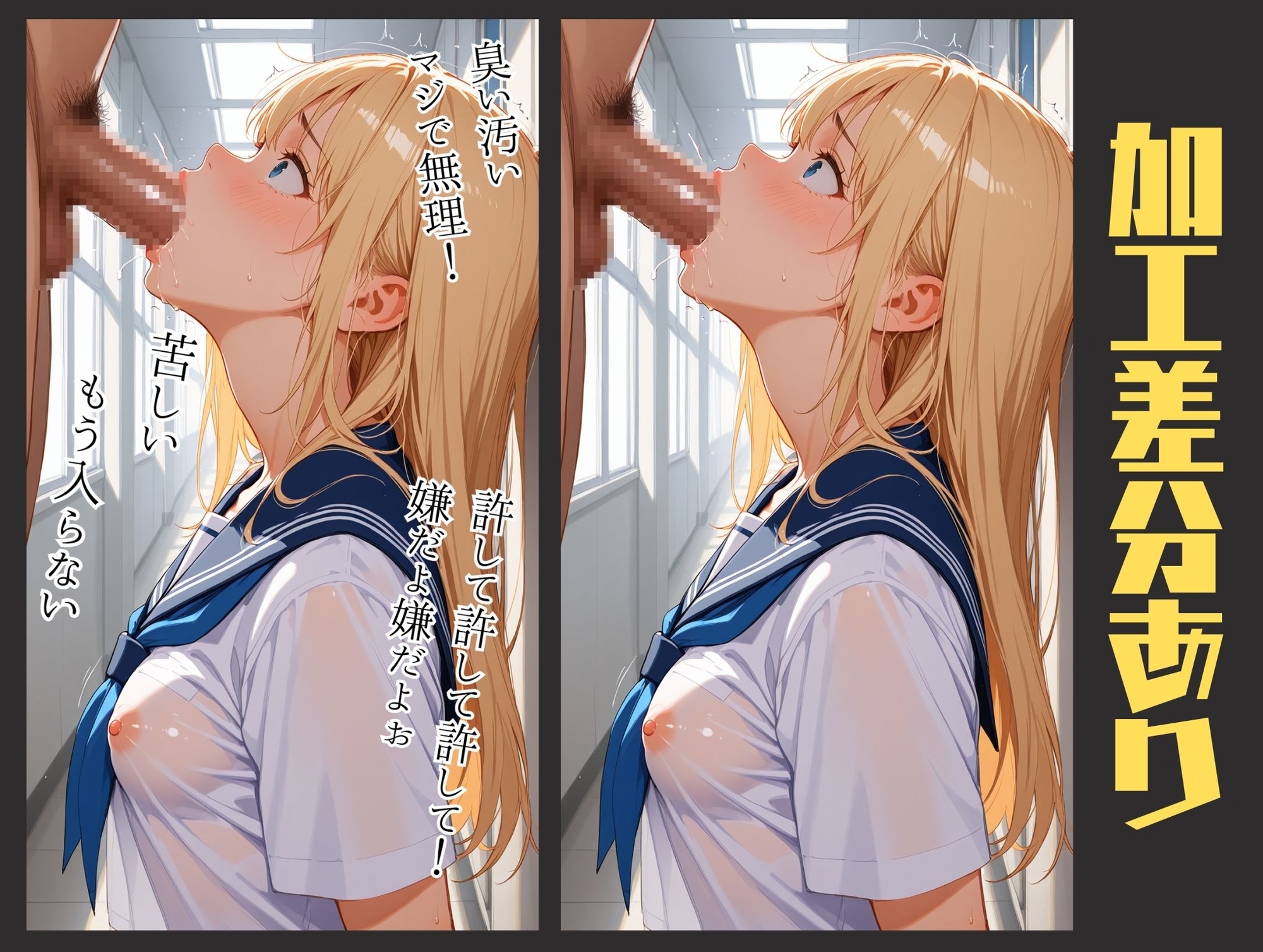 【フェチ向けCG集】奉仕係活動記録【淫乱学園】