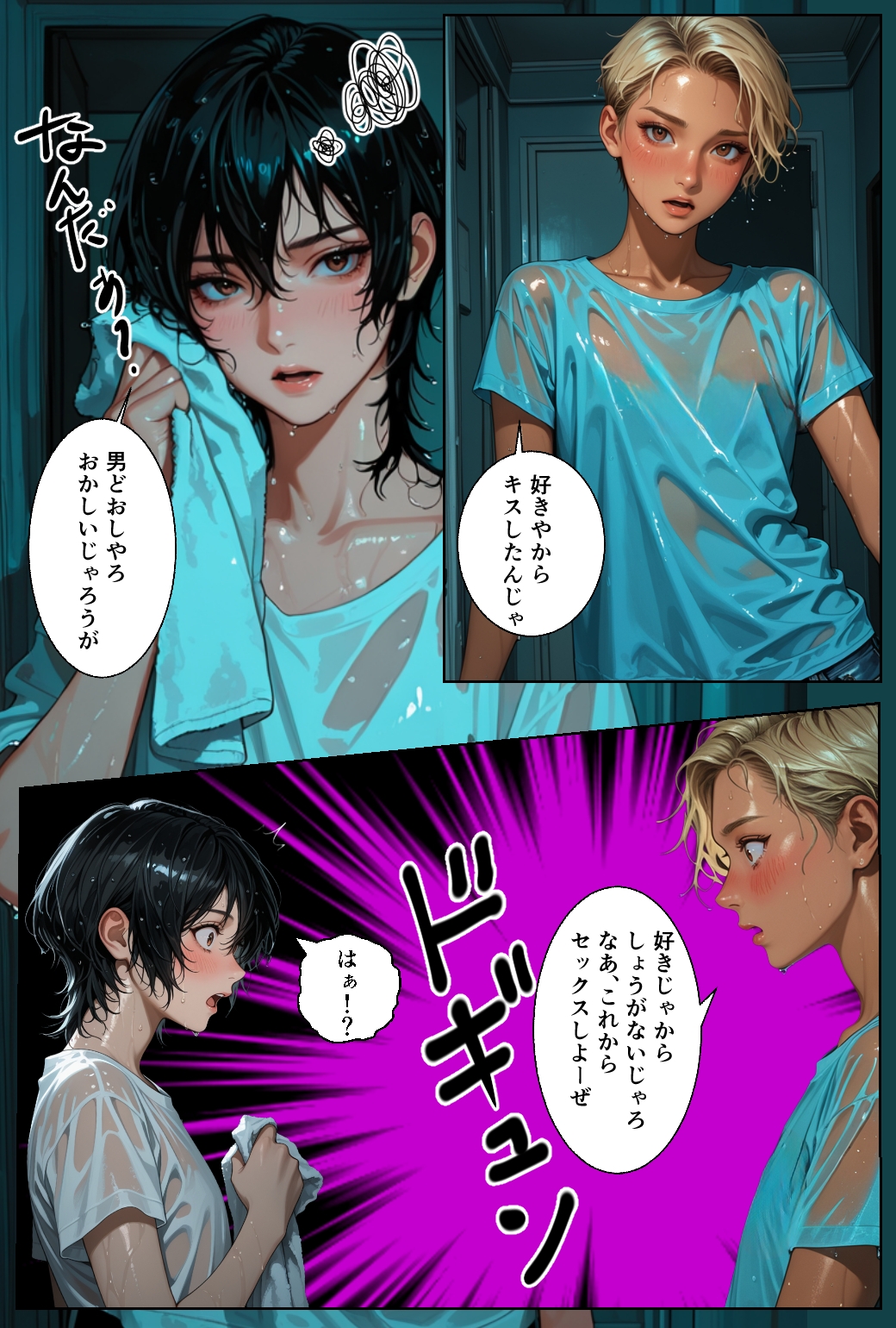 男の娘かおるのけんじと初あなるの巻