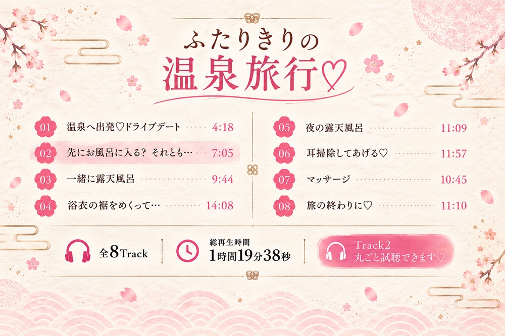 【KU100★恋鈴桃歌】彼女といちゃらぶ温泉旅行